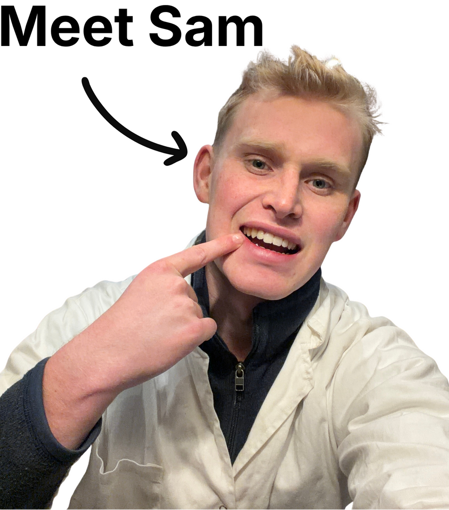 Sam, founder of OhGum